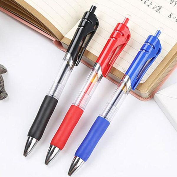 gel pens 3 pcs/lot fashion press pen cute 0.5 mm black blue red ink signature promotional gift stationery school supplies
gel pens 3 pcs/lot fashion press pen cute 0.5 mm black blue red ink signature promotional gift stationery school supplies
