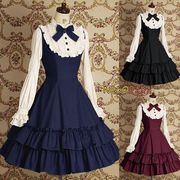 casual dresses classic jsk lolita dress winter autumn vintage ornate european style aesthetical,luxuriant color black&blue&burgundy, Black;gray
casual dresses classic jsk lolita dress winter autumn vintage ornate european style aesthetical,luxuriant color black&blue&burgundy, Black;gray