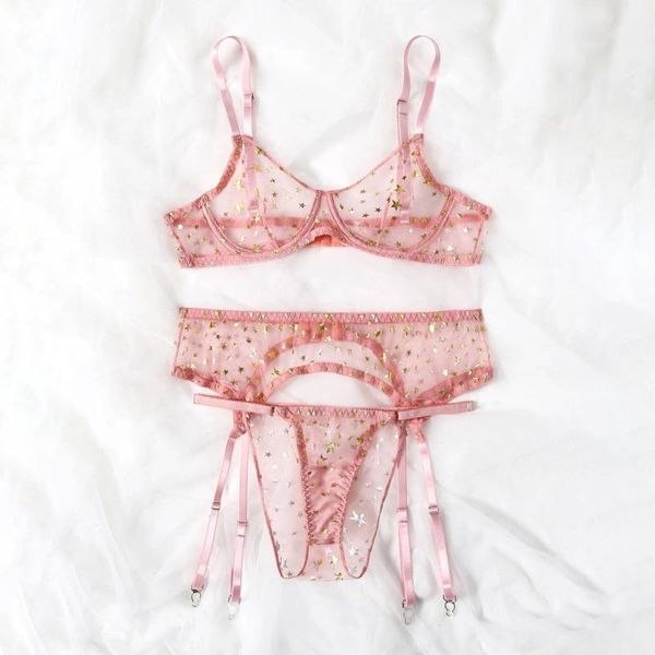 bras sets lace sheer lingerie underwear mesh heart embroidery women set 2 piece bow knot pink transparent bra panties see through langerie, Red;black
bras sets lace sheer lingerie underwear mesh heart embroidery women set 2 piece bow knot pink transparent bra panties see through langerie, Red;black