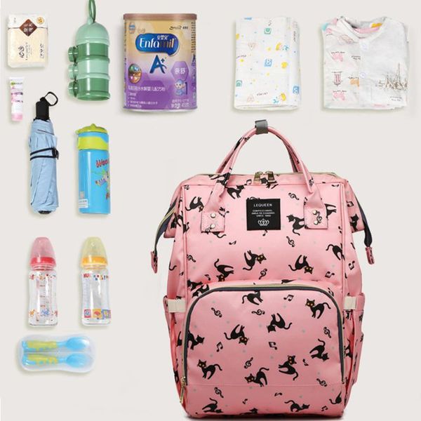 diaper bags cute cartoon cat baby bag nappy backpack mummy large capacity stroller multi-function waterproof for outdoor travel
diaper bags cute cartoon cat baby bag nappy backpack mummy large capacity stroller multi-function waterproof for outdoor travel
