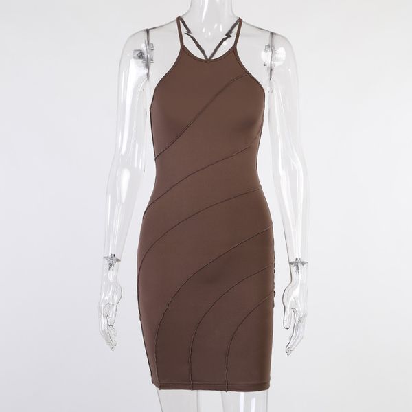 viifaa brown spaghetti strap bodycon backless slip dresses streetwear women 2021 slim fit party mini dresshigh quality, Black;gray
viifaa brown spaghetti strap bodycon backless slip dresses streetwear women 2021 slim fit party mini dresshigh quality, Black;gray