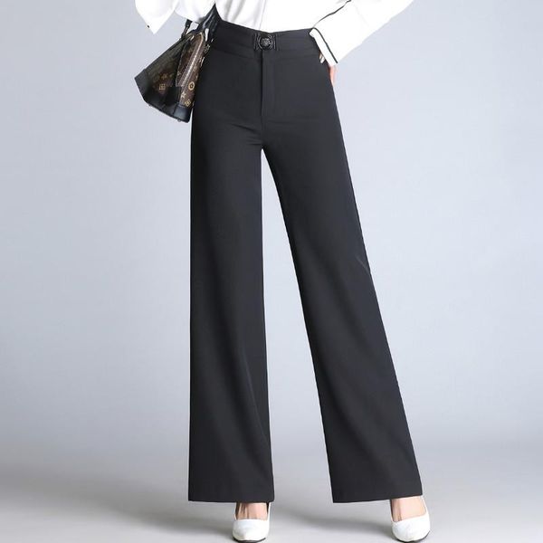 women's pants & capris loose wide leg women high waist casual black trousers plus size s-4xl, Black;white
women's pants & capris loose wide leg women high waist casual black trousers plus size s-4xl, Black;white