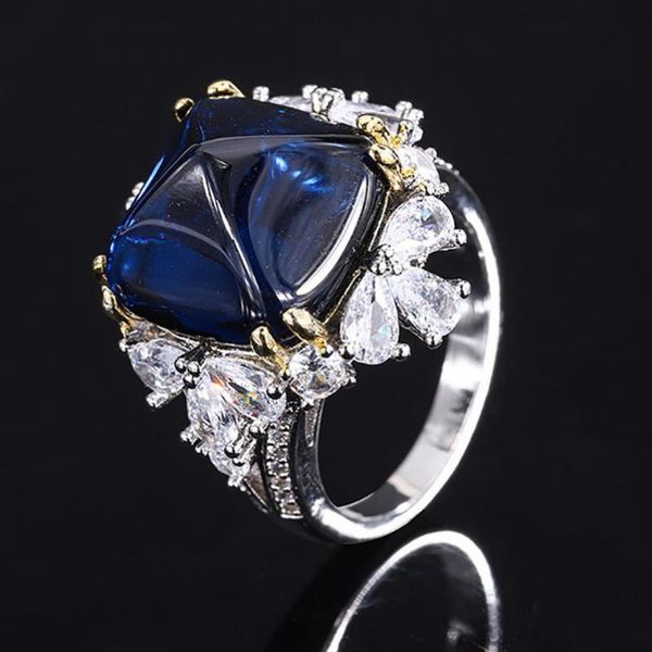 cluster rings 100% 925 sterling silver tanzanite sapphire gemstone party for women charms fine jewelry anniversary girlfriend mom gifts, Golden;silver
cluster rings 100% 925 sterling silver tanzanite sapphire gemstone party for women charms fine jewelry anniversary girlfriend mom gifts, Golden;silver