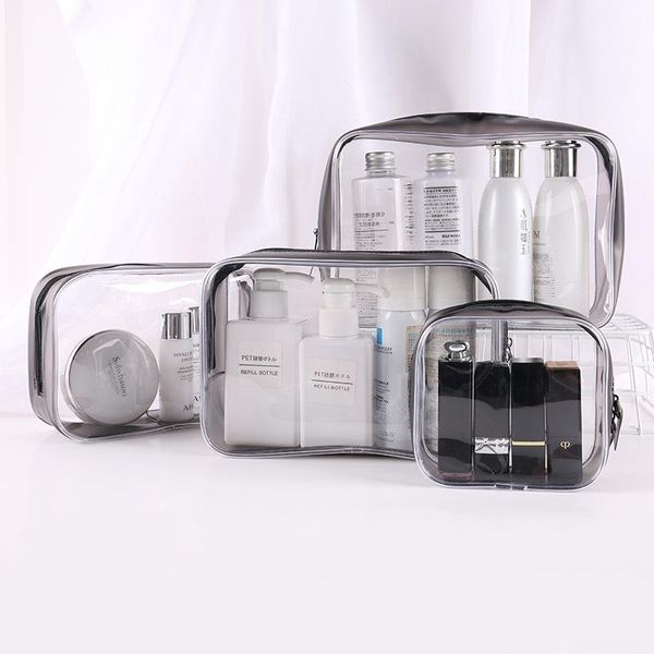 storage bags transparent pvc travel organizer clear makeup bag beautician cosmetic beauty case toiletry wash
storage bags transparent pvc travel organizer clear makeup bag beautician cosmetic beauty case toiletry wash