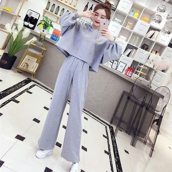 women's two piece pants pure cotton 2021 spring autumnsuit female student korean loose hooded long sleeve drawstring hoodie wide leg se, White
women's two piece pants pure cotton 2021 spring autumnsuit female student korean loose hooded long sleeve drawstring hoodie wide leg se, White