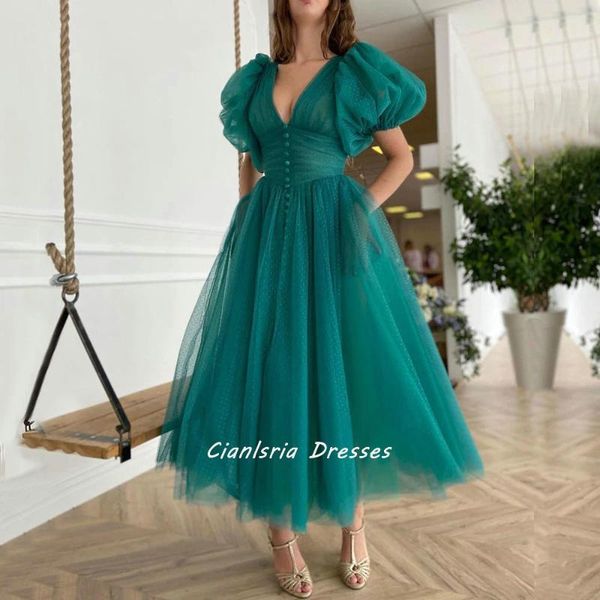 party dresses green short lantern sleeve pleat tea-length homecoming dress v-neck open back point tulle cocktail prom gown, White;black
party dresses green short lantern sleeve pleat tea-length homecoming dress v-neck open back point tulle cocktail prom gown, White;black