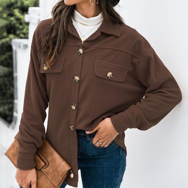 women's jackets autumn and winter loose fashion casual solid color stitching long-sleeved lapel tie single-breasted cardigan coat, Black;brown
women's jackets autumn and winter loose fashion casual solid color stitching long-sleeved lapel tie single-breasted cardigan coat, Black;brown