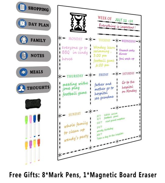 whiteboards magnetic refrigerator dry erase whiteboard flexible magnet board fridge weekly planner a3 white calendar
whiteboards magnetic refrigerator dry erase whiteboard flexible magnet board fridge weekly planner a3 white calendar