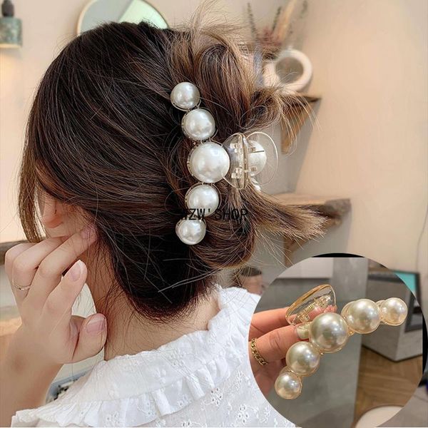 pendant necklaces big pearl hair claw for women ladies makeup barrettes cross crab clip fashion girl headwear, Silver
pendant necklaces big pearl hair claw for women ladies makeup barrettes cross crab clip fashion girl headwear, Silver