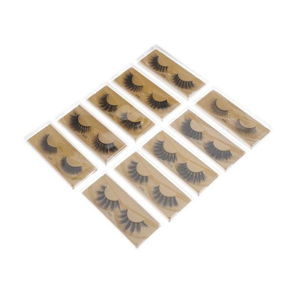 10 pairs different styles false fluffy eyelashes makeup faux mink eyelash
10 pairs different styles false fluffy eyelashes makeup faux mink eyelash