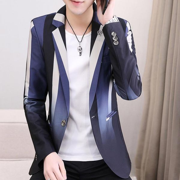 2021 striped men blazers fashion slim fit casual suit jacket korean business blazer masculino wedding casual social dress coat, White;black
2021 striped men blazers fashion slim fit casual suit jacket korean business blazer masculino wedding casual social dress coat, White;black