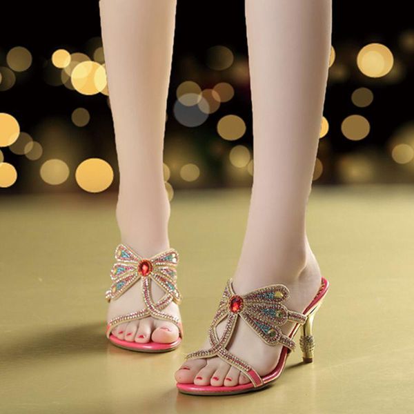 2021 summer new rhinestone slippers women fashion diamond fish mouth female sandals crystal high heel slippers large size 41, Black
2021 summer new rhinestone slippers women fashion diamond fish mouth female sandals crystal high heel slippers large size 41, Black