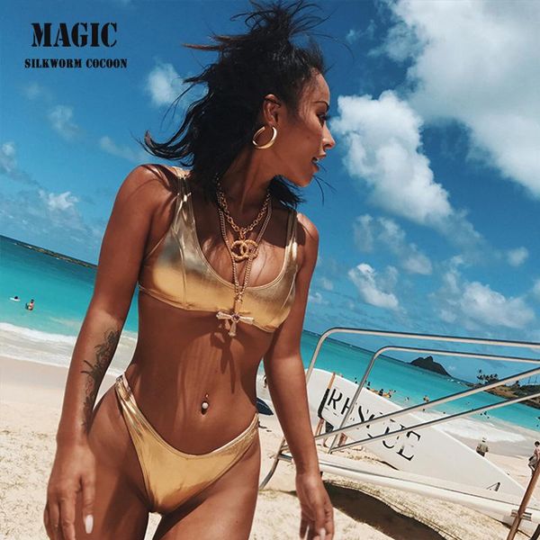 women's swimwear bronzing fabric bikinis up women beachwear yellow white summer swimsuit set bikini push bathing, White;black
women's swimwear bronzing fabric bikinis up women beachwear yellow white summer swimsuit set bikini push bathing, White;black