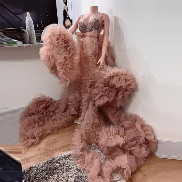 casual dresses dusty pink pageant beaded ruffles tiered party wear fluffy prom gowns spaghetti gorgeous vestido de fiesta longo, Black;gray
casual dresses dusty pink pageant beaded ruffles tiered party wear fluffy prom gowns spaghetti gorgeous vestido de fiesta longo, Black;gray