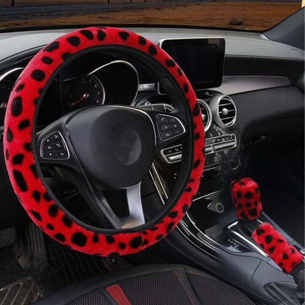 winter steering wheel cover car accessories slever cover hand brake 38cm 3pcs / set red leopard fluff
winter steering wheel cover car accessories slever cover hand brake 38cm 3pcs / set red leopard fluff