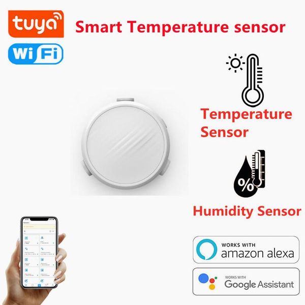 smart home control tuya wifi temperature and humidity sensor bluetooth-compatible hygrometer thermometer detector support alexa google
smart home control tuya wifi temperature and humidity sensor bluetooth-compatible hygrometer thermometer detector support alexa google