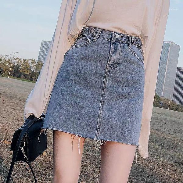 denim skirt women's spring and summer 2021 high waist thin a-line skirt, hip black skirts
denim skirt women's spring and summer 2021 high waist thin a-line skirt, hip black skirts