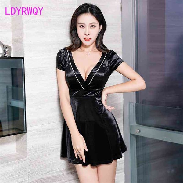 ldyrwqy nightclub women's fall and winter velvet fashion night show split temperament hip package dress 210603, Black;gray
ldyrwqy nightclub women's fall and winter velvet fashion night show split temperament hip package dress 210603, Black;gray