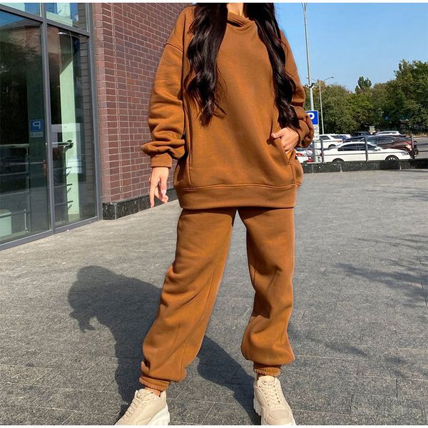 new warm casual women's suit sports women clothing loose comfortable hooded women's home clothes sportswear 8 colors, Gray
new warm casual women's suit sports women clothing loose comfortable hooded women's home clothes sportswear 8 colors, Gray