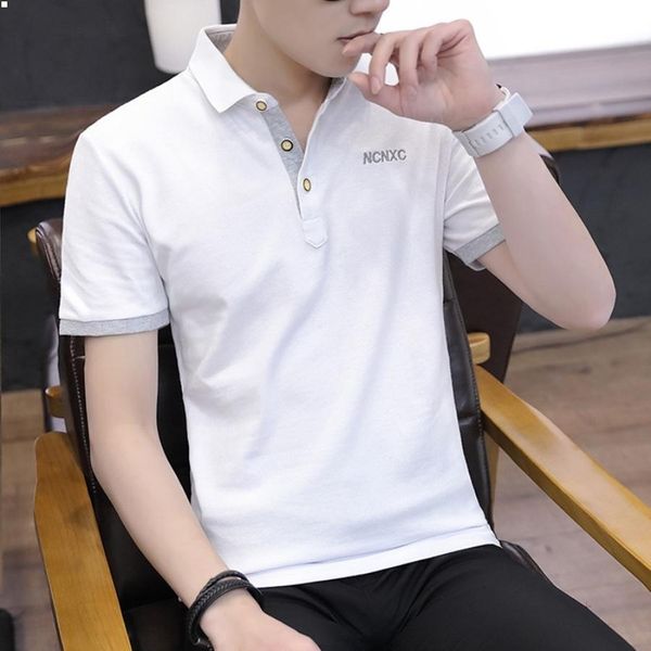 black designers mens polo t shirt skinny t-shirt collared dress men's men clothing fitness ropa white crop summer t shirts camisas de h, White;black
black designers mens polo t shirt skinny t-shirt collared dress men's men clothing fitness ropa white crop summer t shirts camisas de h, White;black