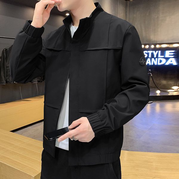 2021 autumn and winter korean et hip hop loose overalls baseball et men's fashion, Black;brown
2021 autumn and winter korean et hip hop loose overalls baseball et men's fashion, Black;brown