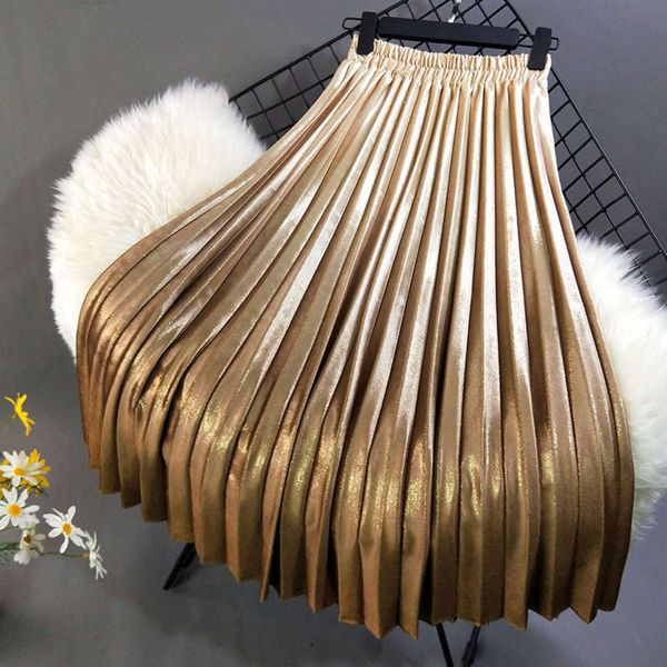 popular super star fairy gradient gold pleated velvet korean a-line long covering meat winter skirt hot, White;black
popular super star fairy gradient gold pleated velvet korean a-line long covering meat winter skirt hot, White;black