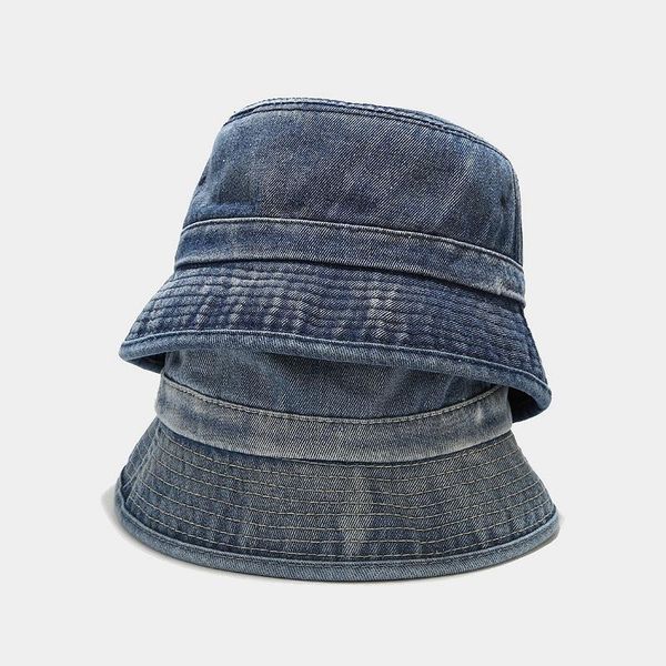 wide brim hats bucket hat women washed jeans fabric spring summer sun beach blue outdoor durable accessory teenagers cap, Blue;gray
wide brim hats bucket hat women washed jeans fabric spring summer sun beach blue outdoor durable accessory teenagers cap, Blue;gray