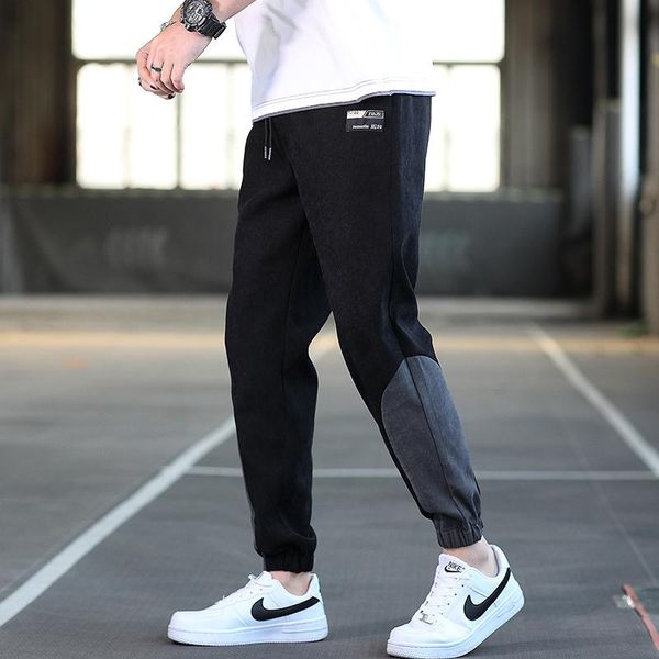 men's pants spring/fall 2021 casual patchwork cargo classic outdoor hiking trousers fashion collection junior leg, Black
men's pants spring/fall 2021 casual patchwork cargo classic outdoor hiking trousers fashion collection junior leg, Black