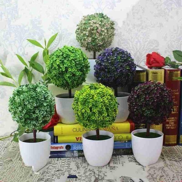 green bonsai artificial plants small ball tree art home/garden/desk deco fake plastic plants with potted greenery craft supplies
green bonsai artificial plants small ball tree art home/garden/desk deco fake plastic plants with potted greenery craft supplies