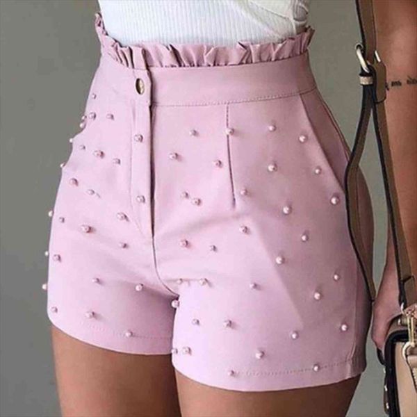 ladiess cute soild color womens short high waist zipper bead decoration office lady elegant pants summer, White;black
ladiess cute soild color womens short high waist zipper bead decoration office lady elegant pants summer, White;black