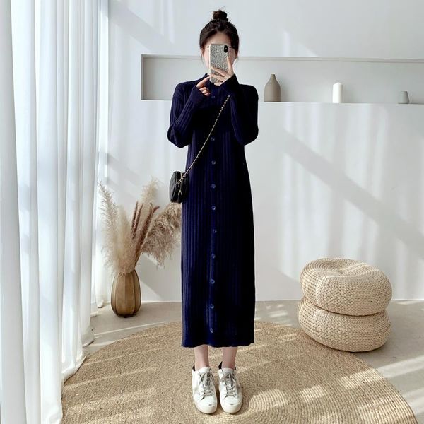 casual dresses wavsiyier knitwear winter sweater dress women korean style pollover warm thick knitted jumper 2021 autumn woman, Black;gray
casual dresses wavsiyier knitwear winter sweater dress women korean style pollover warm thick knitted jumper 2021 autumn woman, Black;gray