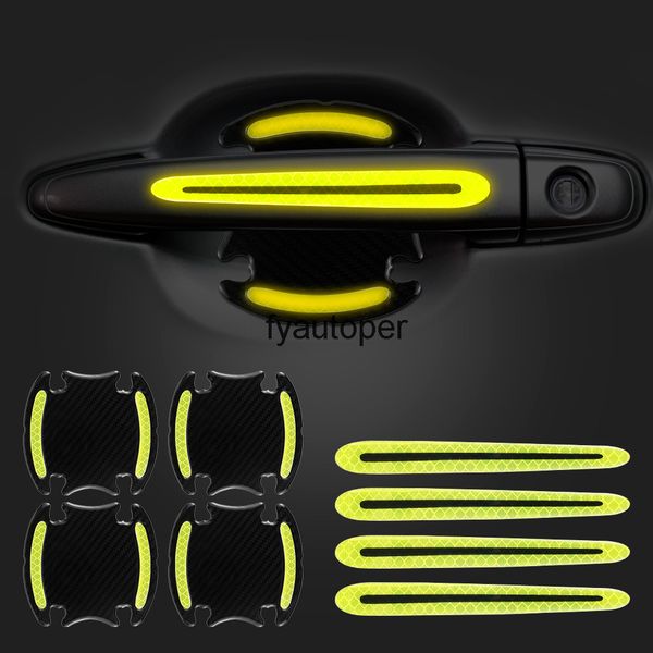 8 pieces car door handle reflective stickers scratch protection cover warning strip truck anti-scratch protective film
8 pieces car door handle reflective stickers scratch protection cover warning strip truck anti-scratch protective film