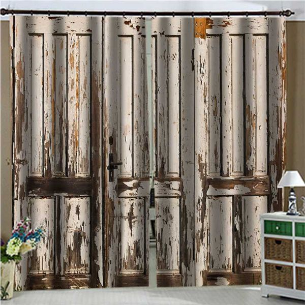 curtain & drapes decoration 3d brief old wooden door curtains for bedroom living room polyester
curtain & drapes decoration 3d brief old wooden door curtains for bedroom living room polyester