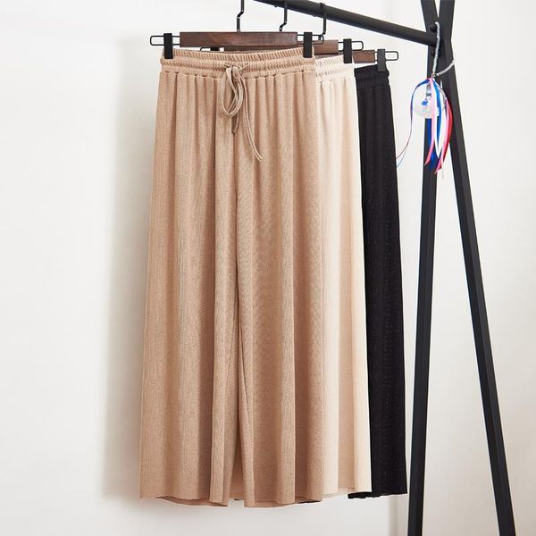women's pants & capris of knit fine black legs loose long in tornozelo casual elven belt plus size, Black;white
women's pants & capris of knit fine black legs loose long in tornozelo casual elven belt plus size, Black;white