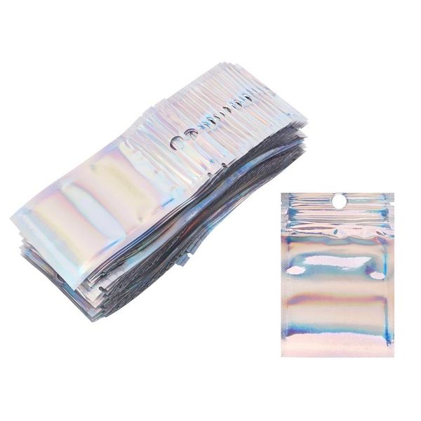 storage bags 200 pcs resealable mylar smell proof pouch 2.3x3.9 inches holographic color aluminum foil for food
storage bags 200 pcs resealable mylar smell proof pouch 2.3x3.9 inches holographic color aluminum foil for food