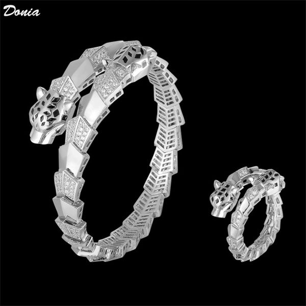 donia jewelry party european and american fashion two leopard animal micro inlaid zirconia bracelet ring set women's bracelet ring set, Black
donia jewelry party european and american fashion two leopard animal micro inlaid zirconia bracelet ring set women's bracelet ring set, Black