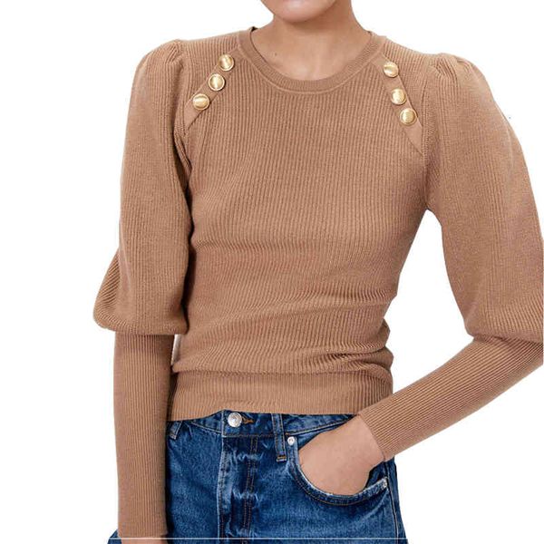 women's sweaters puff sleeves womens fashion knitted pullover sweater fall winter soft female jumper jersey pull, White;black 
women's sweaters puff sleeves womens fashion knitted pullover sweater fall winter soft female jumper jersey pull, White;black