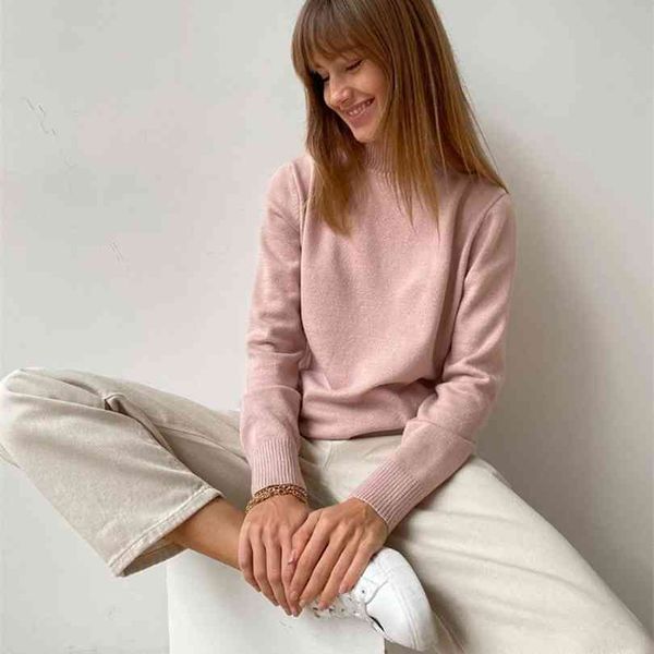 wotwoy casual turtleneck sweater women autumn winter basic long sleeve knitted pullovers oversized solid female 210922, White;black
wotwoy casual turtleneck sweater women autumn winter basic long sleeve knitted pullovers oversized solid female 210922, White;black