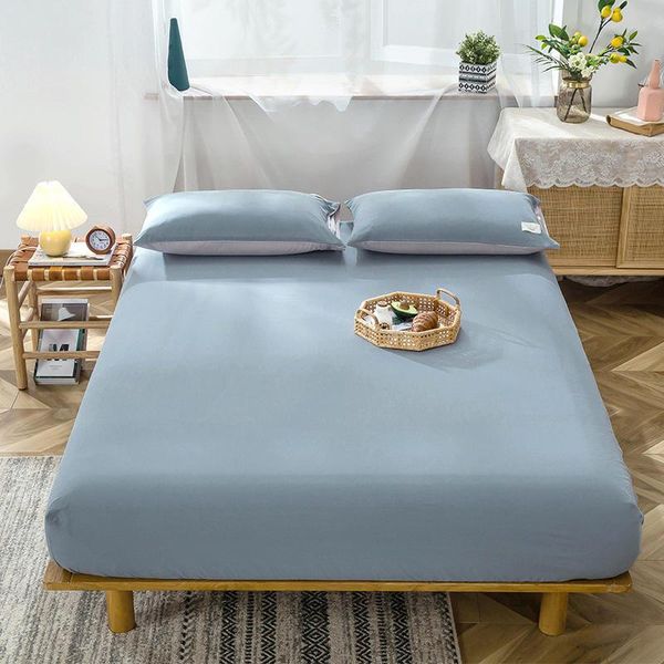 sheets & sets 1 pc 100% cotton fitted sheet with elastic single double queen king size solid color mattress cover skin-friendly bed linens
sheets & sets 1 pc 100% cotton fitted sheet with elastic single double queen king size solid color mattress cover skin-friendly bed linens