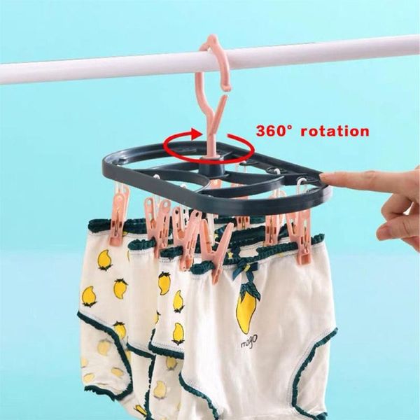 hangers & racks 066e plastic 12 clips underwear socks drying rack multifunction hanger clothes dryer storage holder
hangers & racks 066e plastic 12 clips underwear socks drying rack multifunction hanger clothes dryer storage holder
