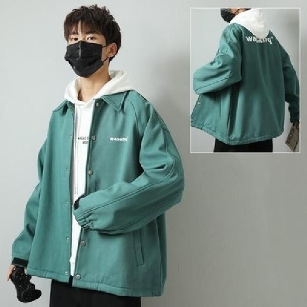 men's jackets jacket spring and autumn tooling thin section trendy loose casual baseball uniform all-match black men, Black;brown
men's jackets jacket spring and autumn tooling thin section trendy loose casual baseball uniform all-match black men, Black;brown