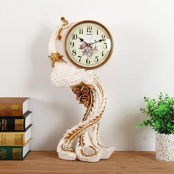 resin european mute table clock vintage luxury electronic digital standing desk table clock peacock masa saati home decor ek50tc
resin european mute table clock vintage luxury electronic digital standing desk table clock peacock masa saati home decor ek50tc