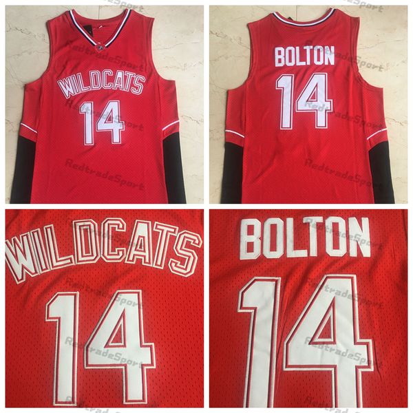 mens zac efron troy bolton 14 east high school wildcats red basketball jerseys home vintage stitched shirts s, Black
mens zac efron troy bolton 14 east high school wildcats red basketball jerseys home vintage stitched shirts s, Black