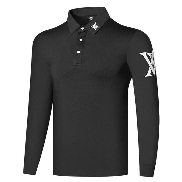 men's polos spring and autumn long sleeve golf t-shirt a clothes outdoor casual shirt, White;black
men's polos spring and autumn long sleeve golf t-shirt a clothes outdoor casual shirt, White;black