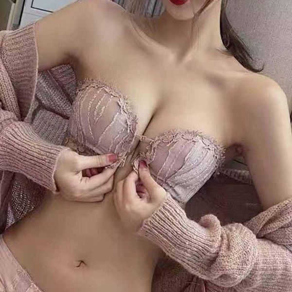 bras front buckle underwear women strapless bralette thick push up bra no steel ring small chest beautiful back lingerie female, Red;black
bras front buckle underwear women strapless bralette thick push up bra no steel ring small chest beautiful back lingerie female, Red;black