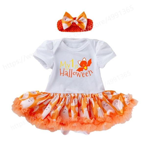 girl's dresses baby girls 1st halloween outfits pumpkin print romper tutu dress+headband skirt set party costume, Red;yellow
girl's dresses baby girls 1st halloween outfits pumpkin print romper tutu dress+headband skirt set party costume, Red;yellow