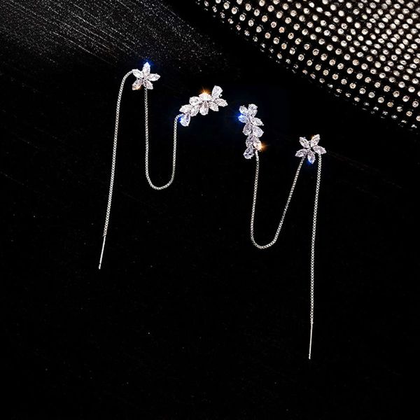 crystal flower tassel earrings earbone fashion long earrings net red temperament simple
crystal flower tassel earrings earbone fashion long earrings net red temperament simple