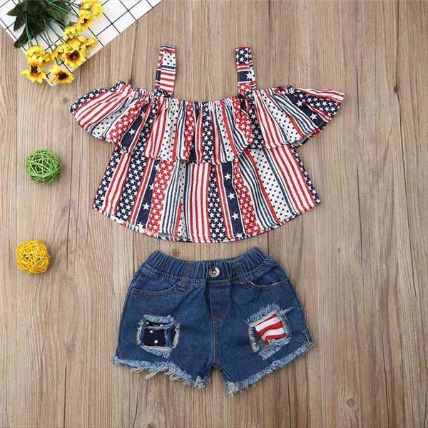 toddler girl clothes 4th of july outfit short sleeve off shoulder blouse denim shorts outfits independence day kid baby, White
toddler girl clothes 4th of july outfit short sleeve off shoulder blouse denim shorts outfits independence day kid baby, White