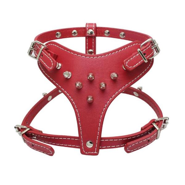 spiked dog breast band explosion-proof pu pet vest walking running outdoor dogs harness collar for dogs leather dog products
spiked dog breast band explosion-proof pu pet vest walking running outdoor dogs harness collar for dogs leather dog products
