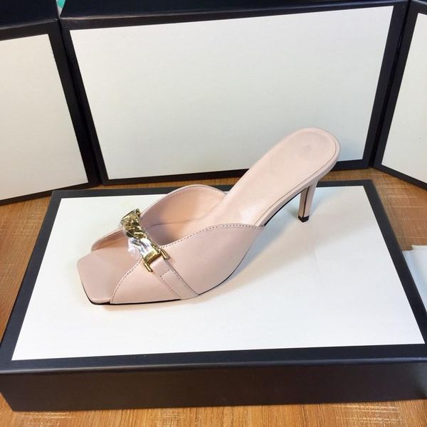 metal chain high heels woman sandals luxury designer brand summer fashion genuine leather new female shoes 2021 new, Black
metal chain high heels woman sandals luxury designer brand summer fashion genuine leather new female shoes 2021 new, Black
